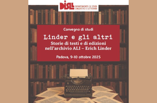 Collegamento a Storie di testi e di edizioni nell'archivio 'ALI - Erich Linder'